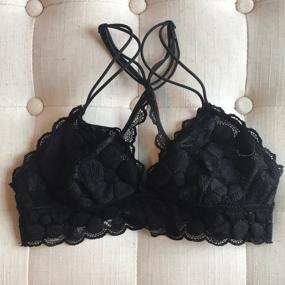 Black Aerie Lace Bra